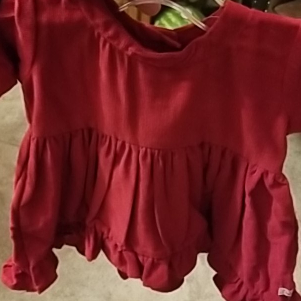Girls High Low Ruffle Tunic - Picture 12 of 14